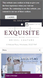 Mobile Screenshot of exquisitebrides.co.uk